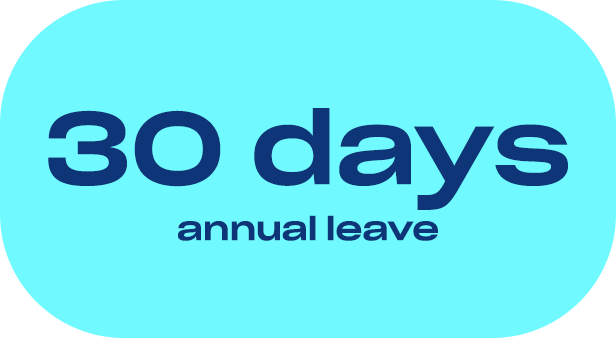 30 days annual leave