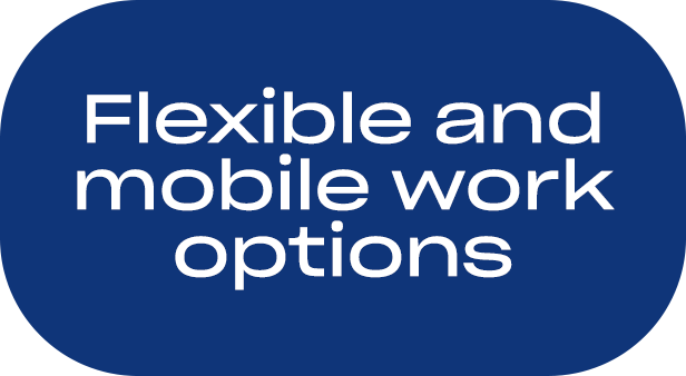 flexible and mobile work options