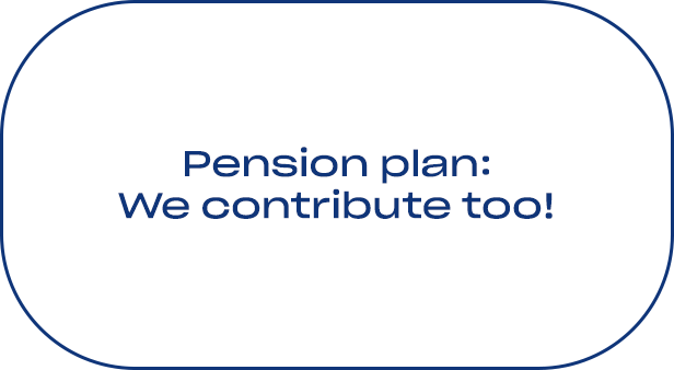 pension plan: we contribute too!
