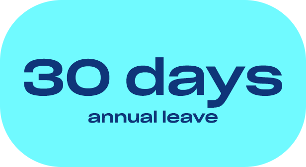 30 days annual leave