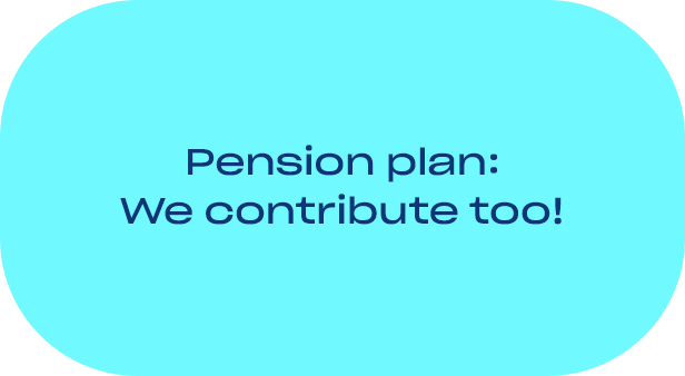 pension plan: we contribute too!