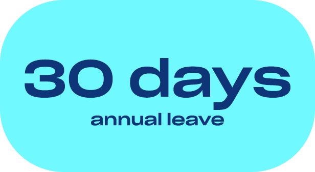 30 days annual leave