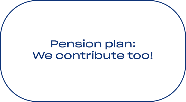 pension plan: we contribute too!