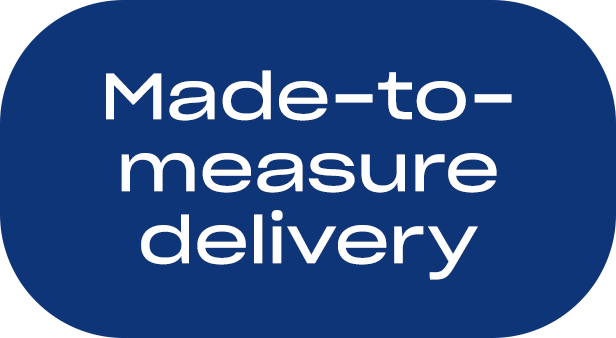 made-to-measure delivery