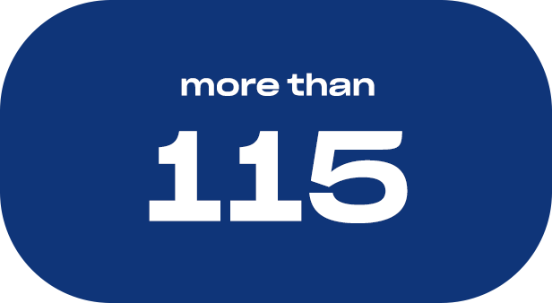 more than 115
