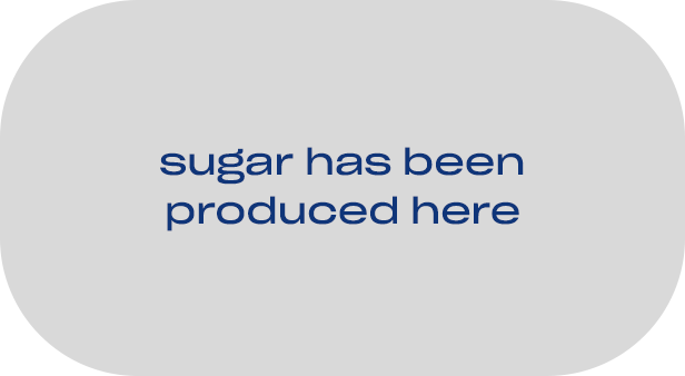 sugar has been produced here