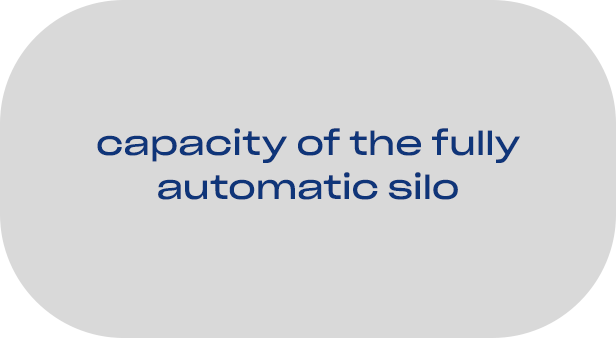 capacity of the fully automatic silo