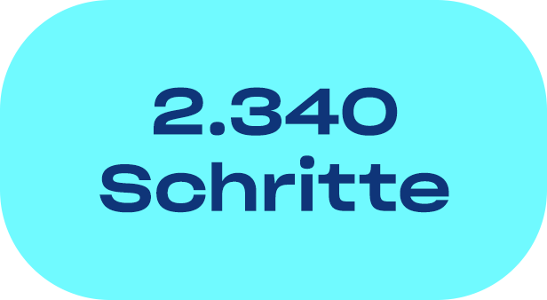 2340 Schritte