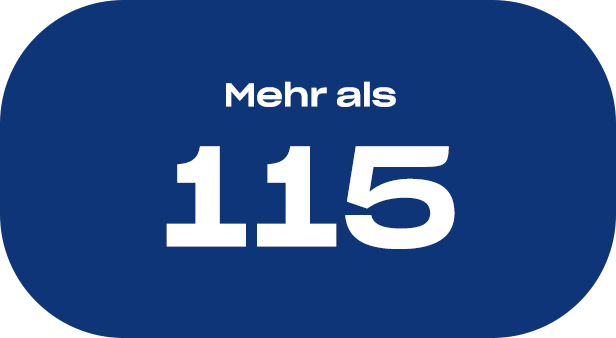 Mehr als 115